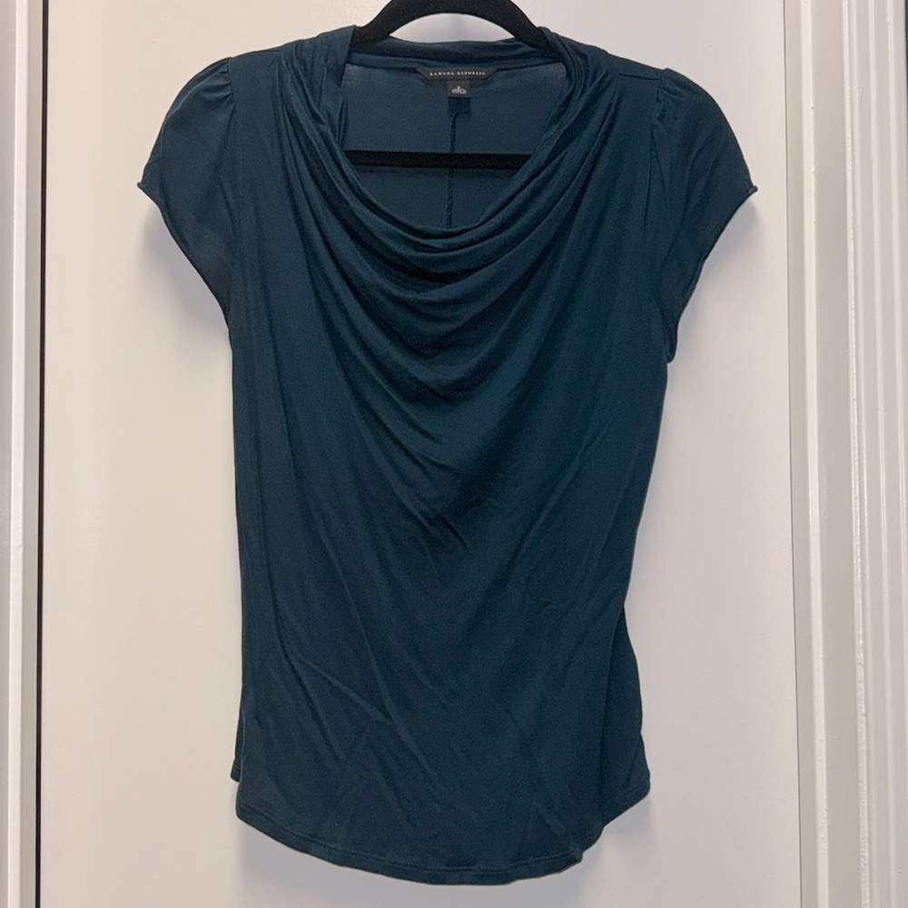 Cowl neck blouse